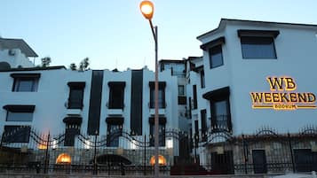 Fassade der Unterkunft