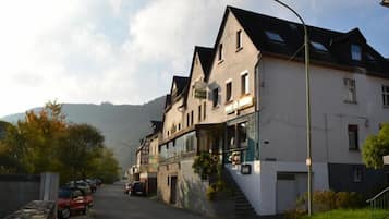 Overnatningsstedets facade