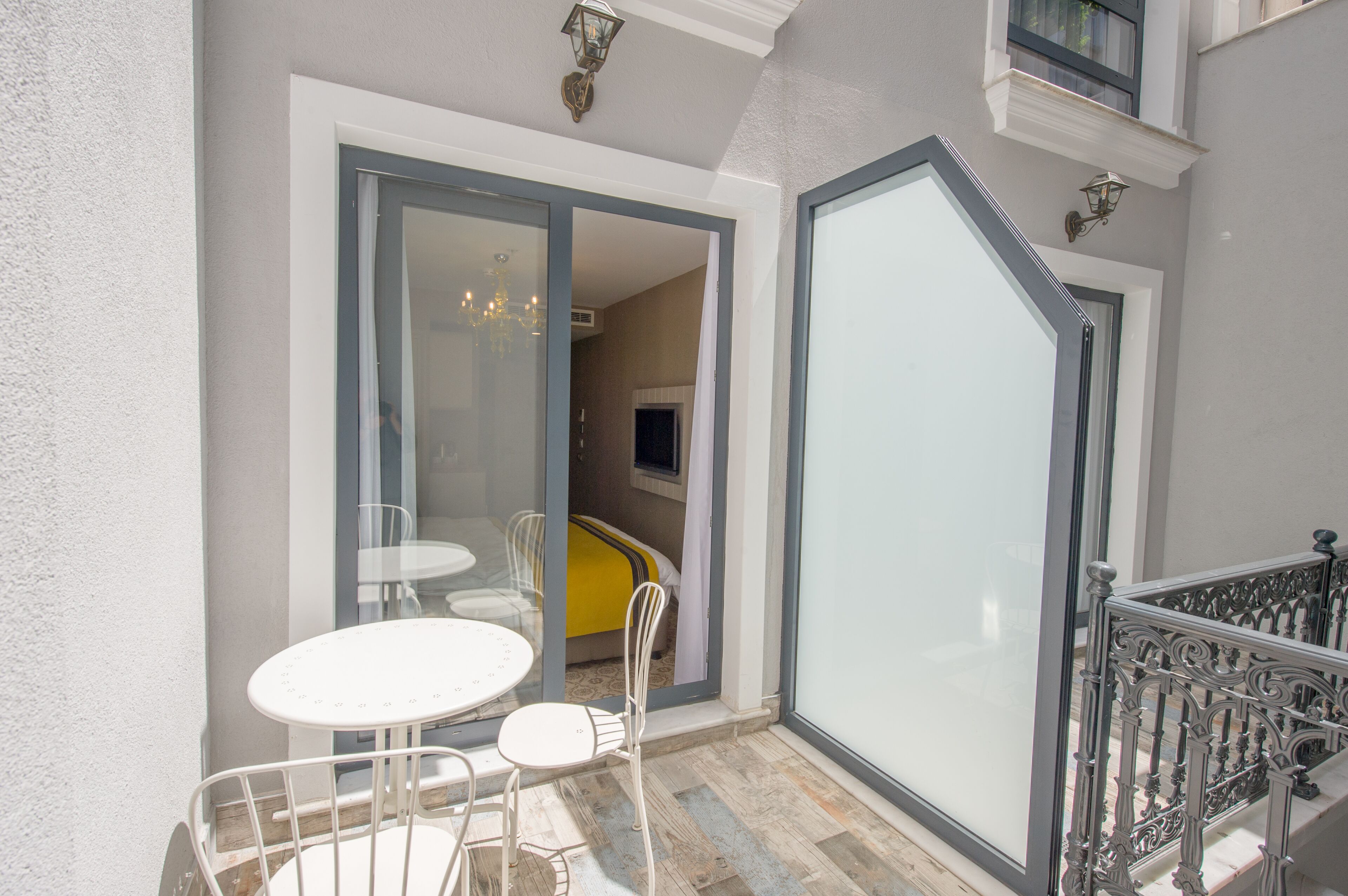 economy double or twin room, ground floor | terrace/patio
