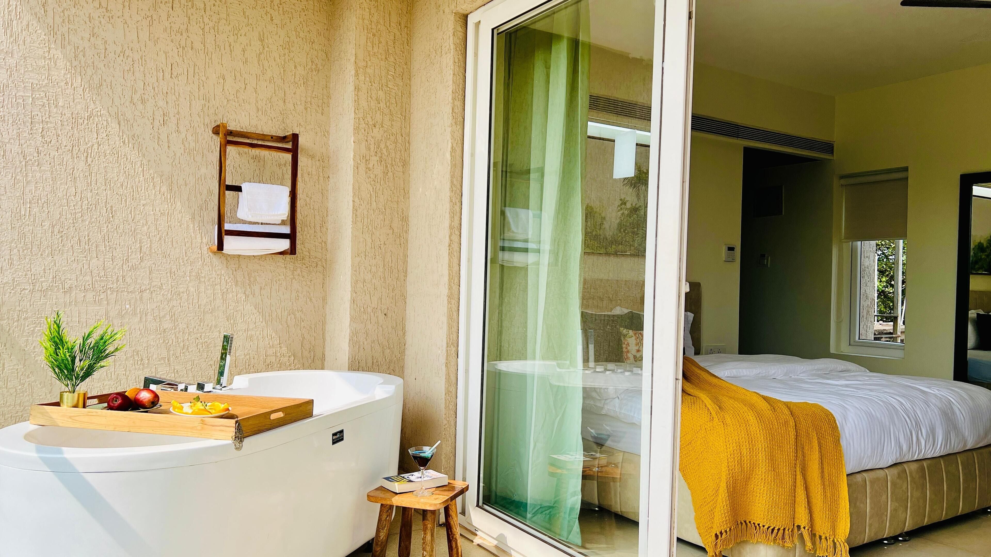 Habitación Premier, 1 cama de matrimonio grande | Balcón