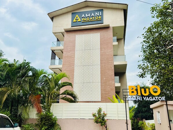 Front of property - Amani by BluO - Boutique Hotel Goa (Vagator)
