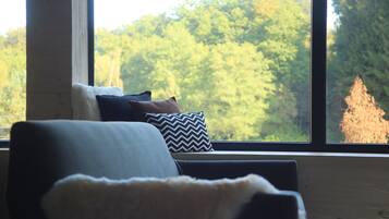 Blick von der Unterkunft