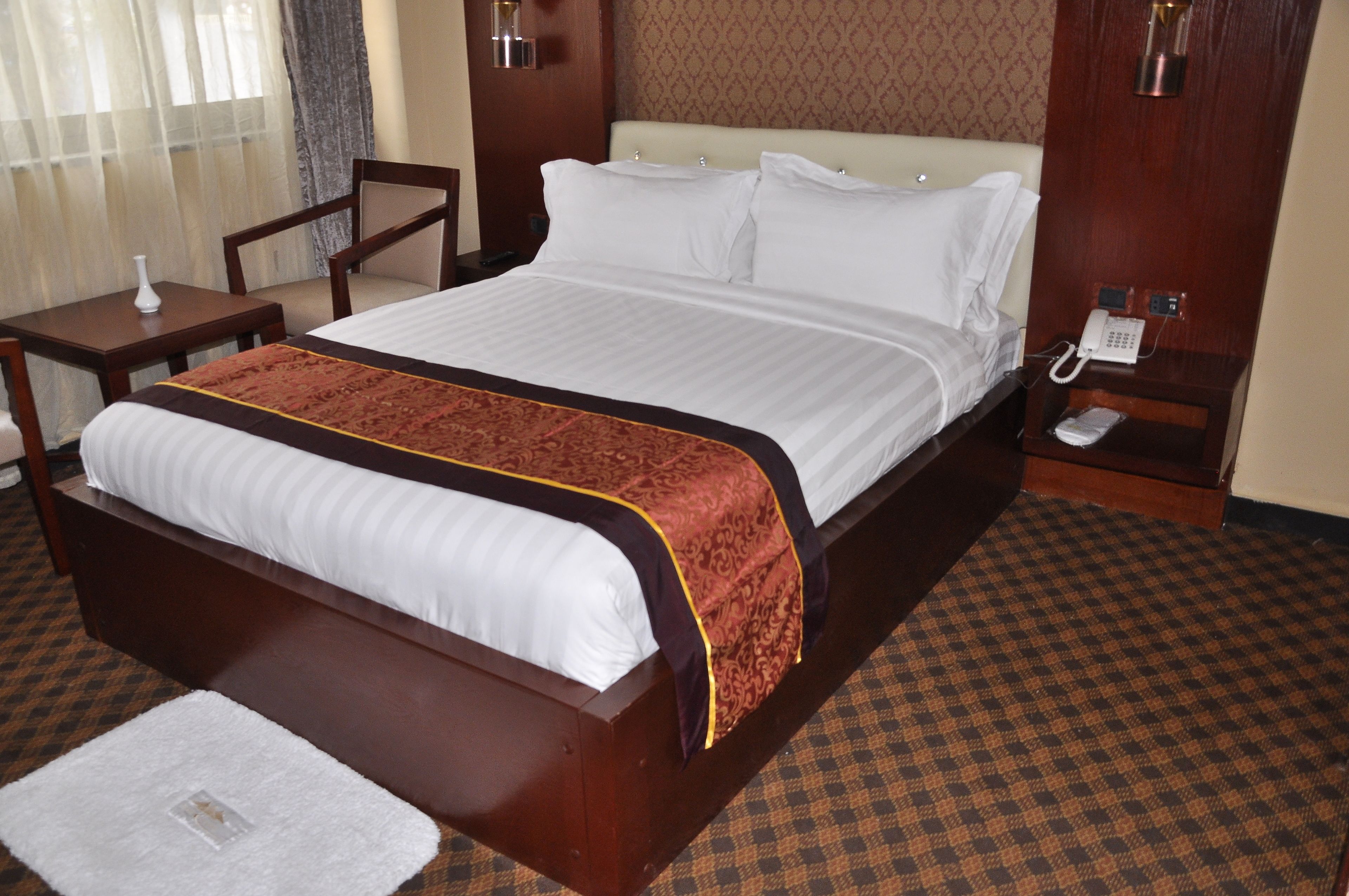 standard room | in-room safe, desk, iron/ironing board, rollaway beds