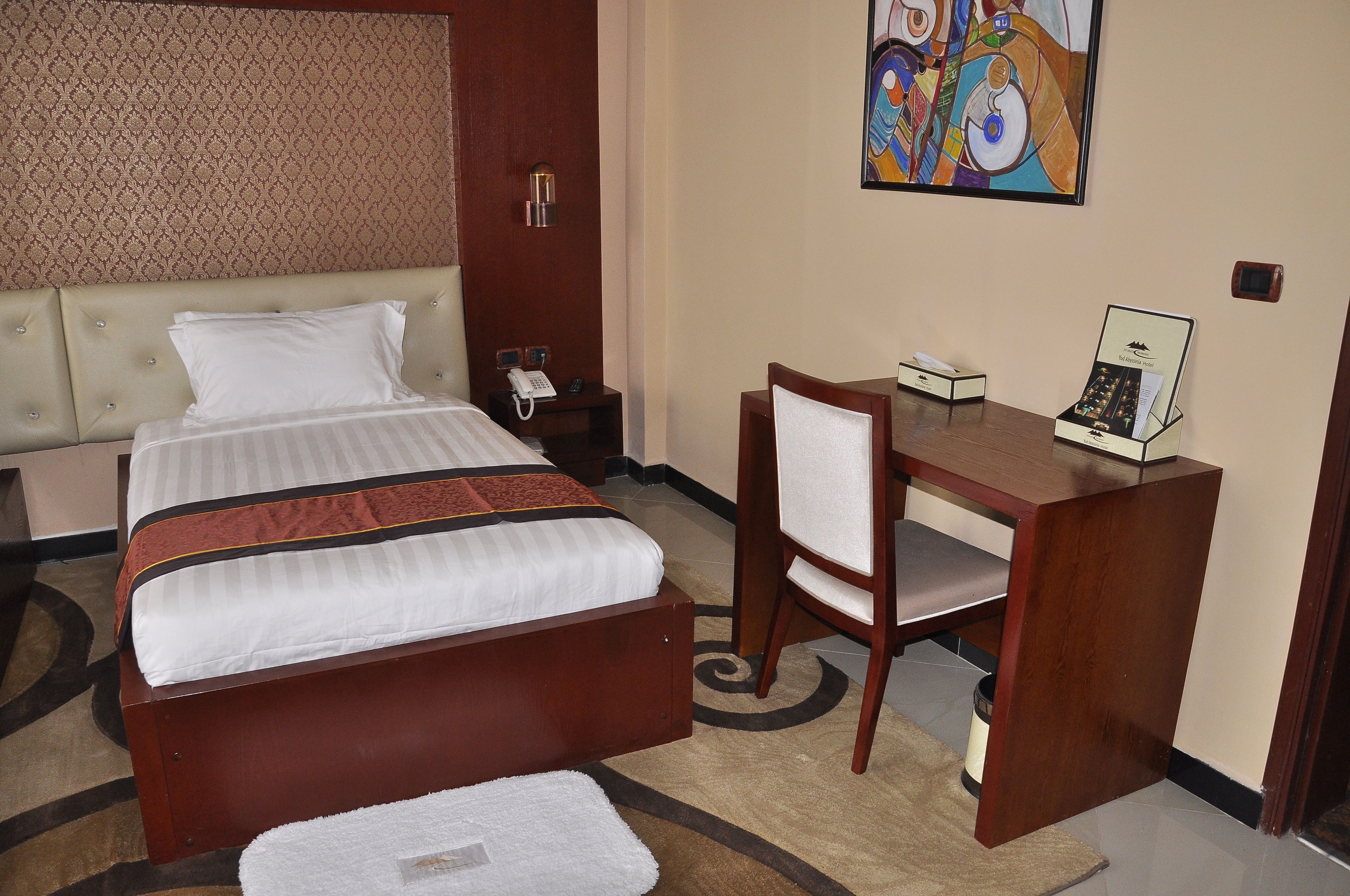 twin room | in-room safe, desk, iron/ironing board, rollaway beds