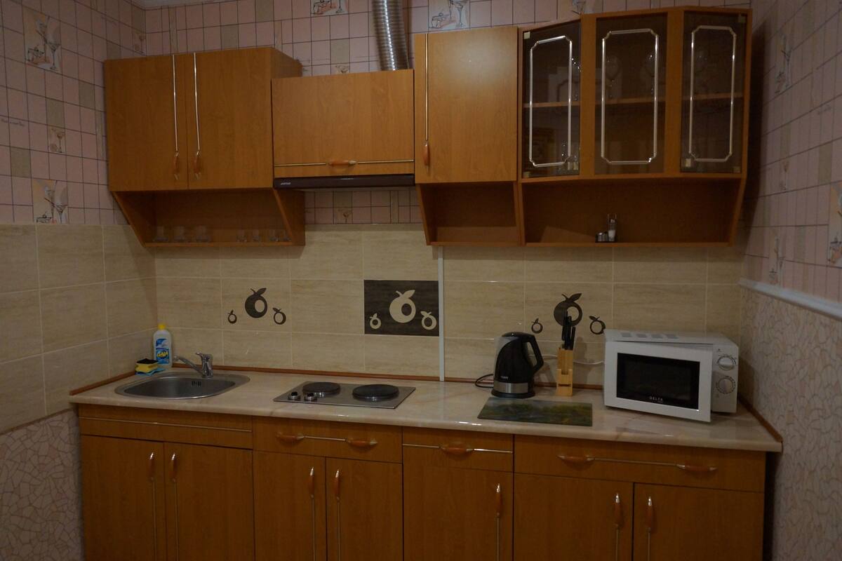 Apartamento, cozinha | Cozinha privada | Chaleira elétrica