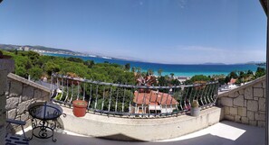 家庭客房, 2 間臥室, 海景 | 陽台景觀