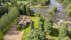 Aerial view - Villa Koskenäyräs (Kotka)