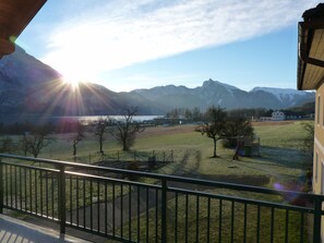 Superior Apartment, 2 Bedrooms, Sauna, Lake View | View from room - Landgut Wagnerfeld (Altmuenster)