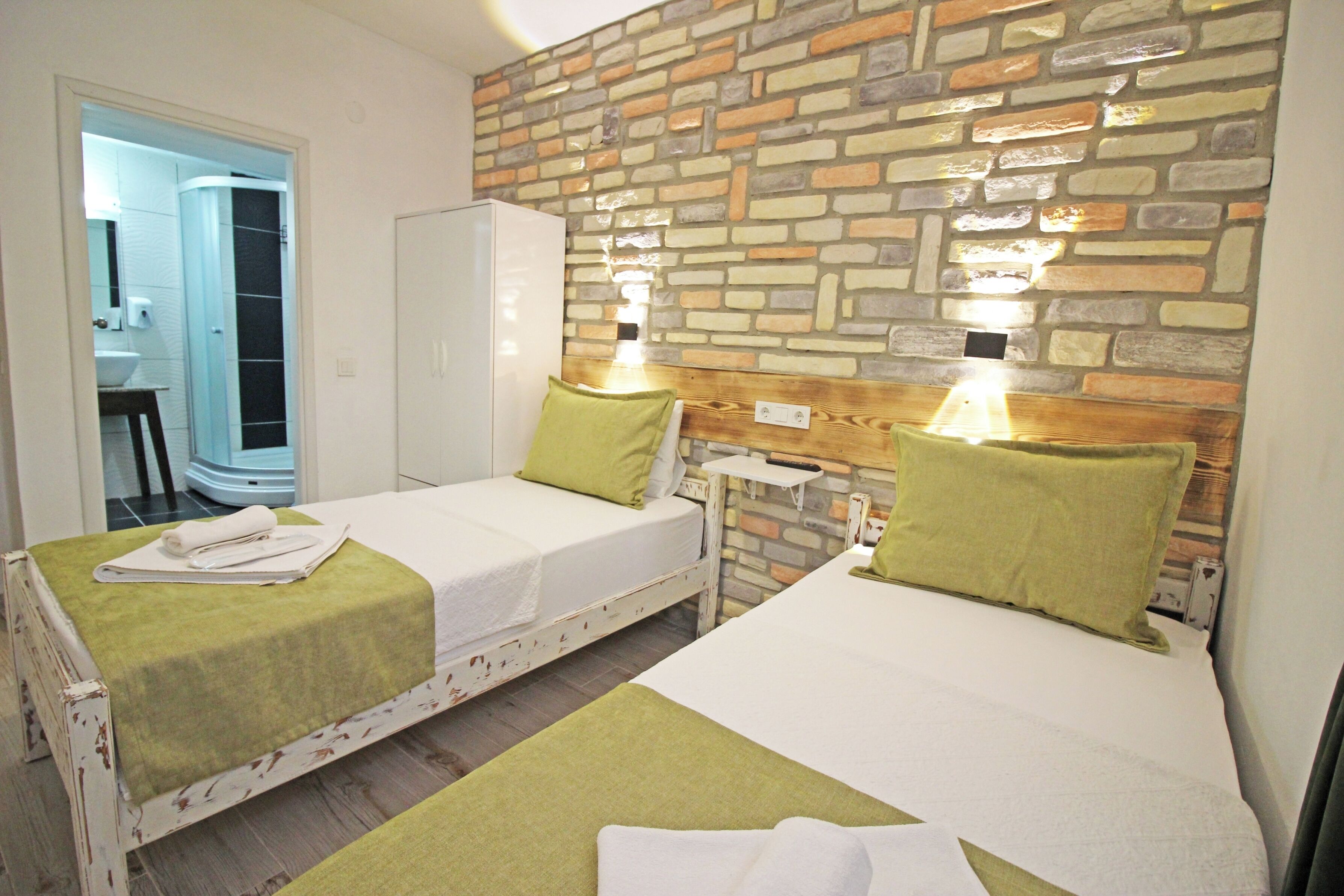 economy twin room (basement) | 1 bedroom, premium bedding, free wifi, bed sheets