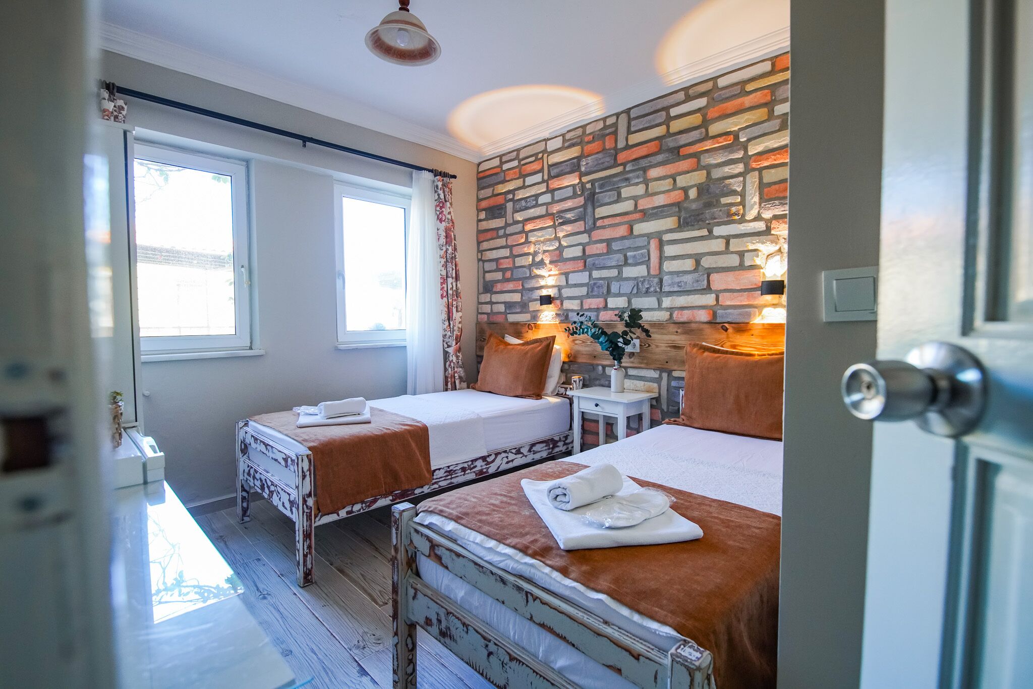 economy twin room, garden view | 1 bedroom, premium bedding, free wifi, bed sheets