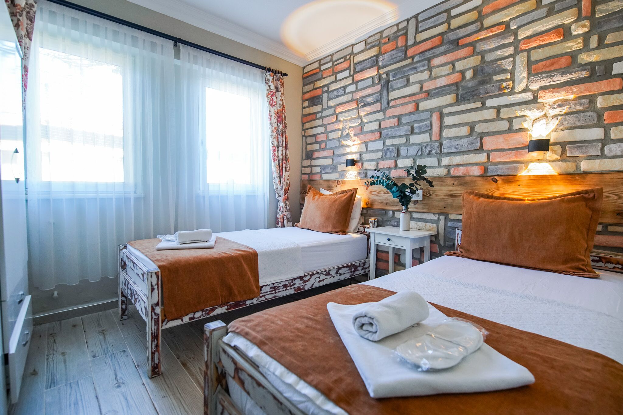 economy twin room, garden view | 1 bedroom, premium bedding, free wifi, bed sheets