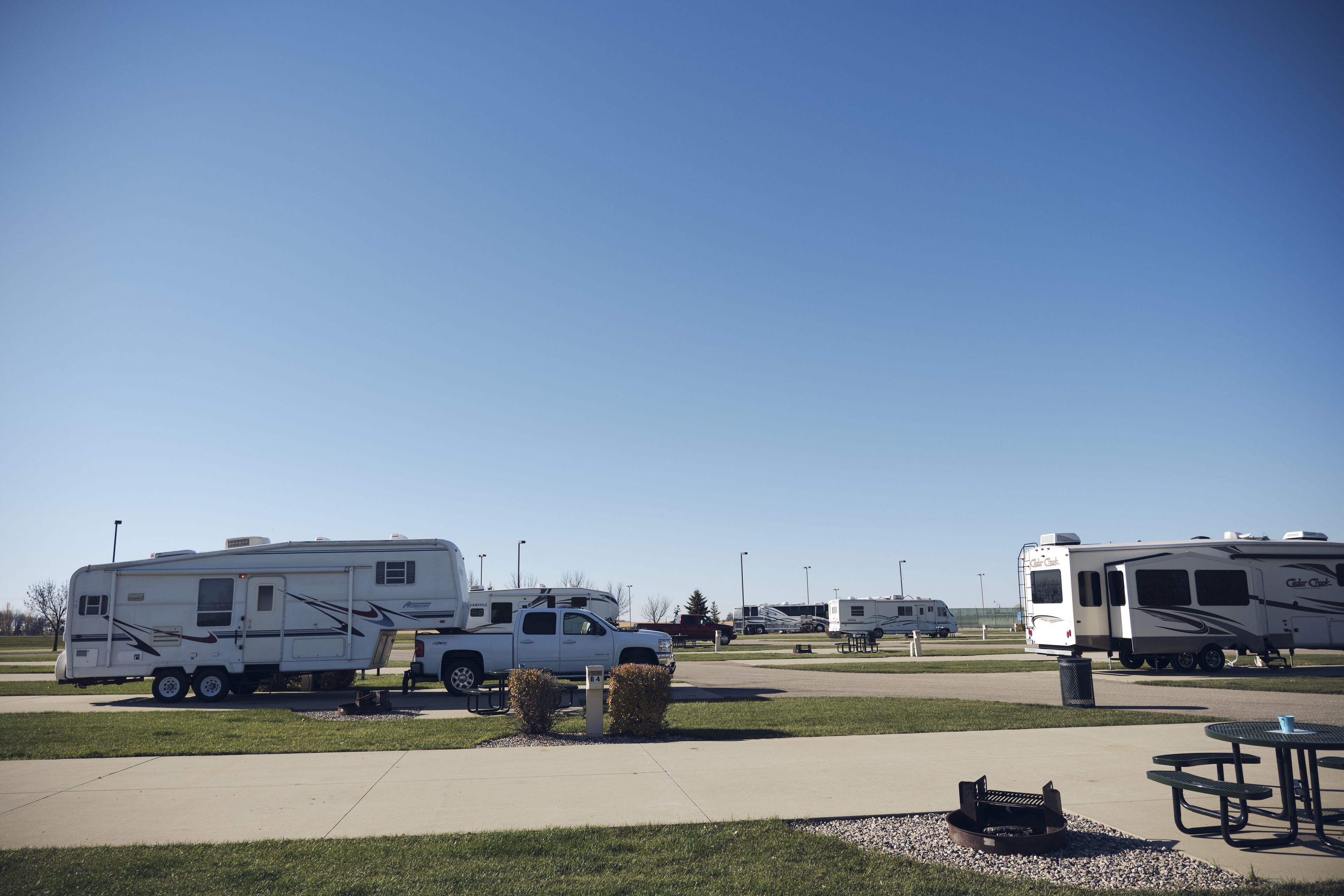 rv or truck parking