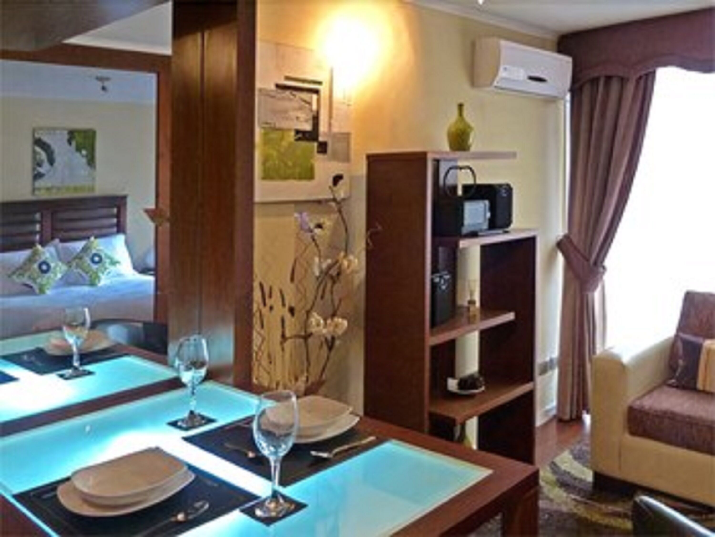 Standard Apartment, 1 Queen Bed | Private kitchen | Full-size fridge, microwave, stovetop, electric kettle