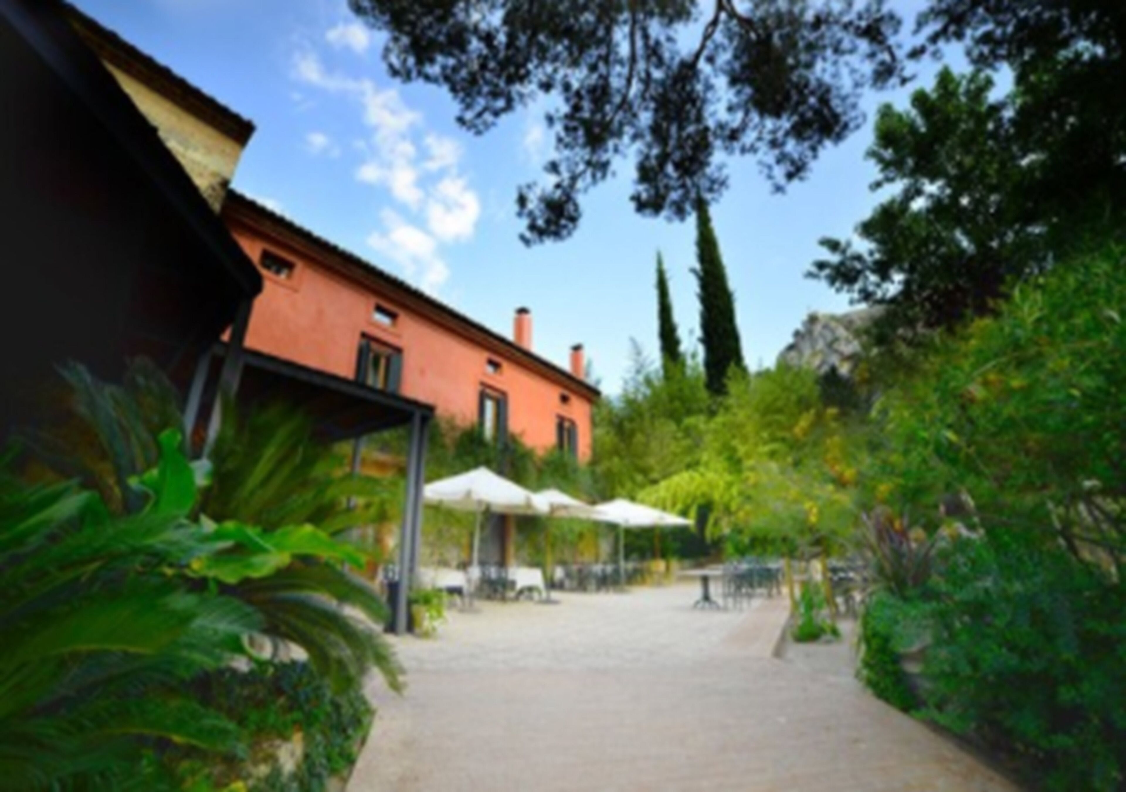 Voorkant van accommodatie