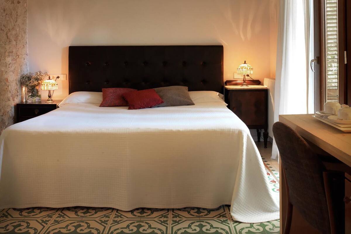 Double Room (Monasterio) | Minibar, in-room safe, desk, blackout drapes
