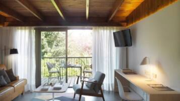 Superior tweepersoonskamer, terras (Cabaña) | Uitzicht vanuit de kamer