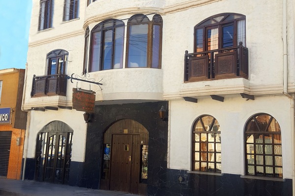 Fassade der Unterkunft