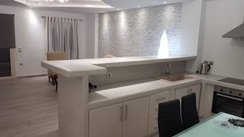 Villa, 3 Bedrooms, Hot Tub | Living area | Flat-screen TV