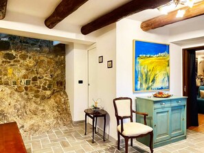 Panoramic Suite, 1 Bedroom, Terrace, Valley View | Premium bedding, minibar, in-room safe, desk - La Voce del Fiume (Brienza)