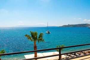 Luxury Triple Room, Sea View | Terrace/patio