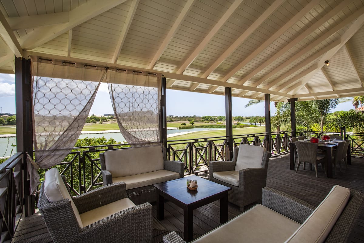 Family Villa, 3 bedrooms, Beachside (duplex) | Terrace/patio