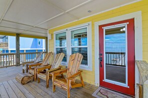 Terrace/patio - Copano Bay Sunset - LOCATION! LOCATION! LOCATION!!! (Rockport)