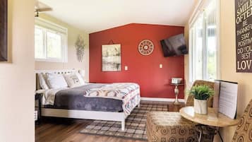 1 soverom, strykejern/-brett, wi-fi og sengetøy