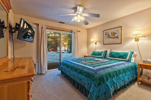 3 chambres, bureau, accès au Wi-Fi (inclus), literie fournie