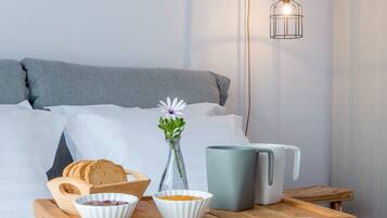 3 bedrooms, premium bedding, in-room safe, individually decorated