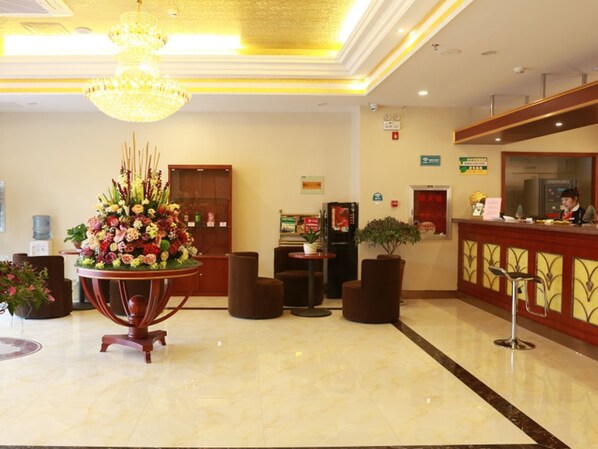 Lobby - GreenTree Inn Suqian YiWu Business Center FuKang Avenue Express Hotel (Suqian)
