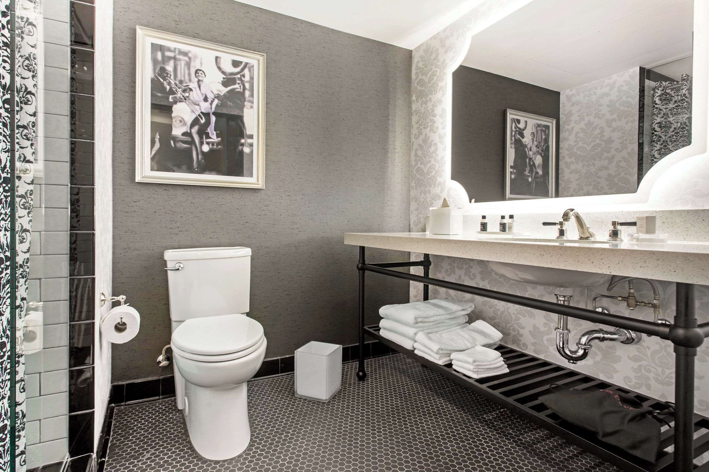 free toiletries, hair dryer, towels, soap