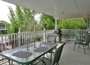 Ferienhaus, 3 Schlafzimmer, am Strand | Terrasse/Patio