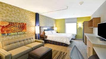 Desk, blackout curtains, iron/ironing board, free cots/infant beds