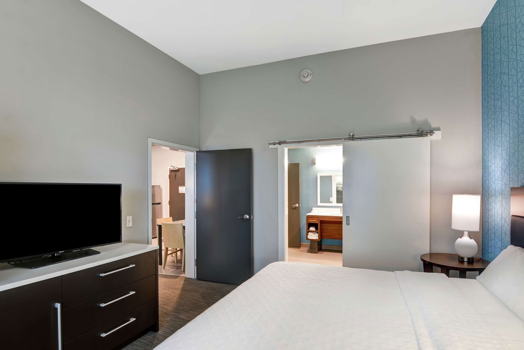 Premium bedding, blackout curtains, iron/ironing board, free WiFi