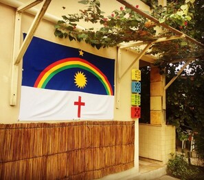 Fassade der Unterkunft