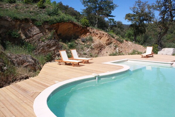 Alberca al aire libre 