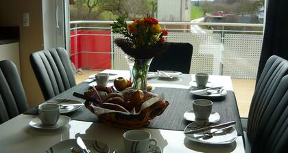 Appartement 6 pers. Nouveau bùtiment, sauna, balcon, "le temps de se détendre"