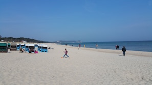 Tæt på stranden