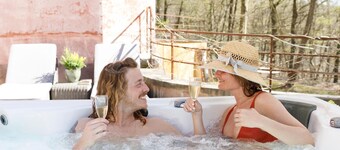 Castle in the woods with private SPA 45 min from Paris and Reims, 25 min Disney