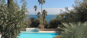 SEA VIEW STUDIO 35m2 - PRIVATE PARKING - TENNIS POOL - PARK - STANDING RESIDENCE