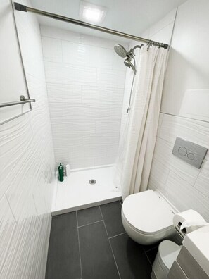 Hair dryer, towels
