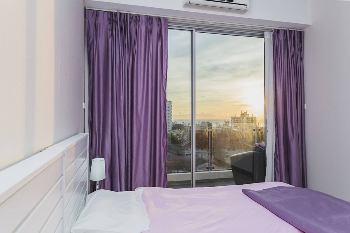 Studio, 2 Bedrooms | In-room safe, desk, blackout drapes, iron/ironing board