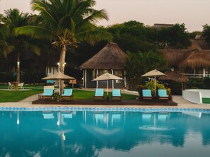 Alberca al aire libre 