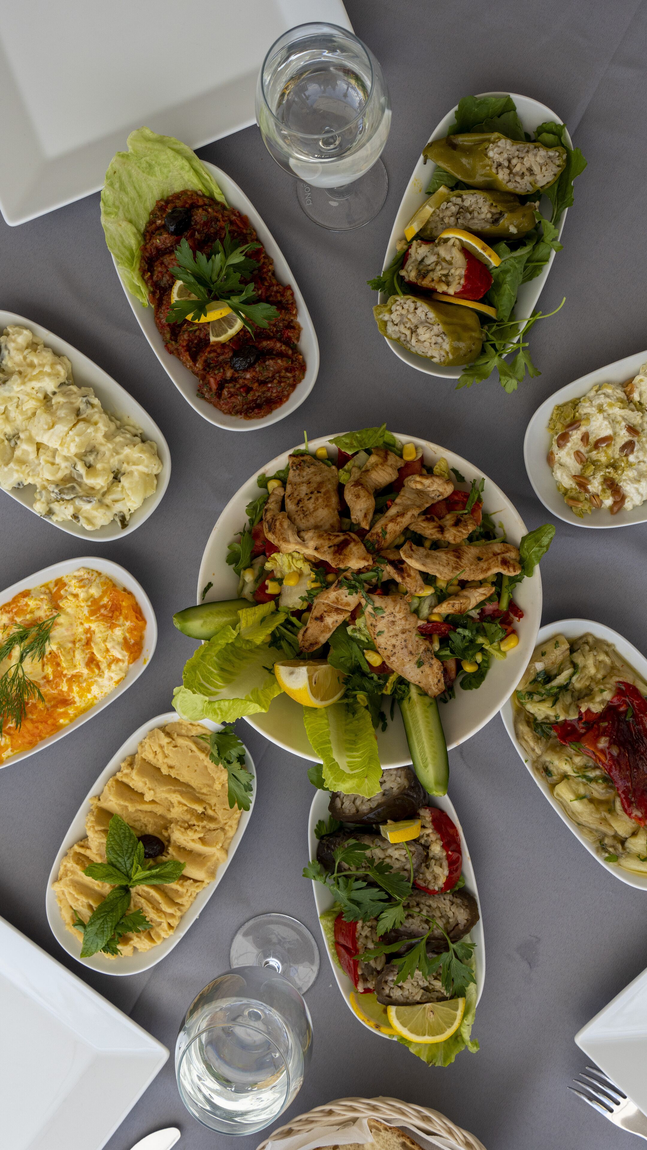 fridge, cleaning supplies