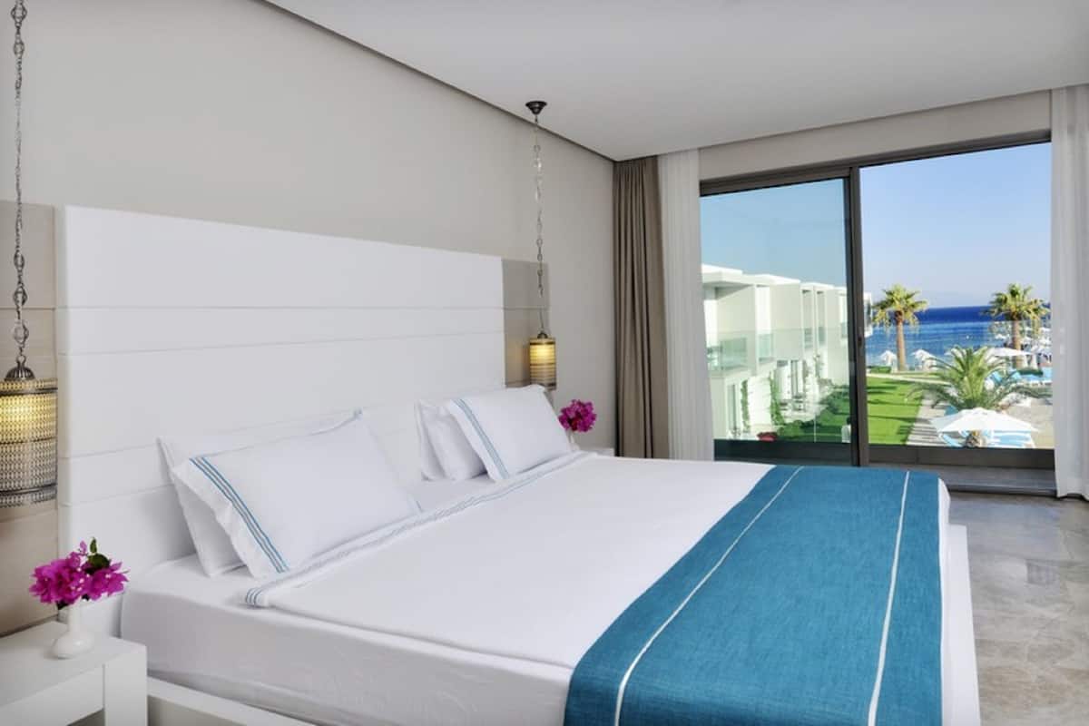Dupleks Keluarga | 2 kamar tidur, minibar, brankas, dan meja kerja