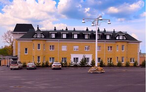 Majoituspaikan julkisivu