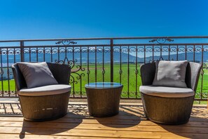 Deluxe Chalet, 1 Bedroom, Patio, Mountain View | Desk, soundproofing, free WiFi, bed sheets - Hotel Restaurant Perschler (Fohnsdorf)