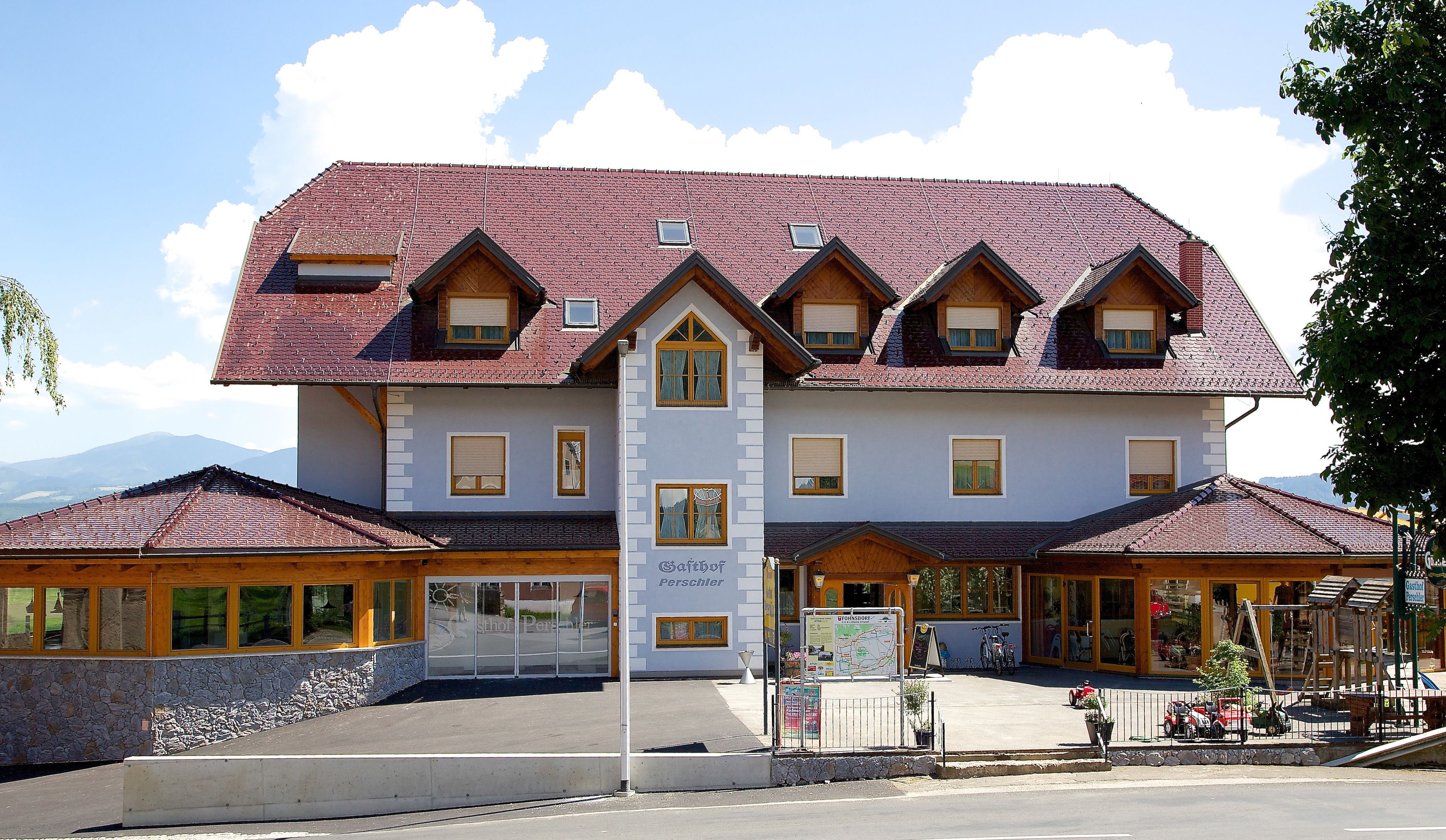 Fachada del alojamiento