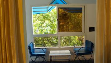 Minibar, desk, iron/ironing board, free WiFi