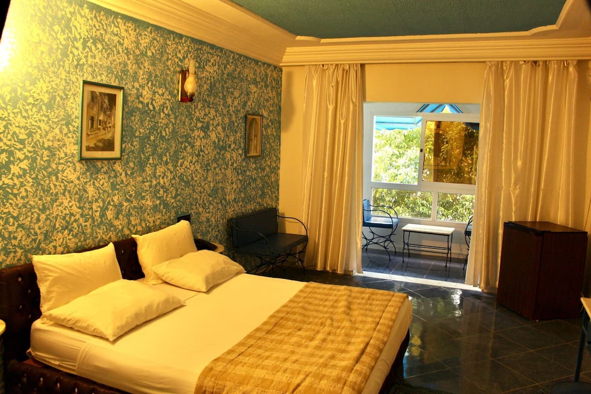 Minibar, desk, iron/ironing board, free WiFi